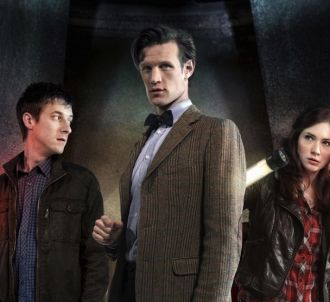 Arthur Darvill, Matt Smith et Karen Gillan dans 'Doctor...