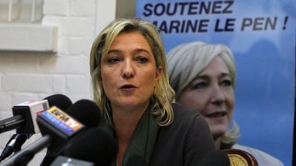 Marine Le Pen réclame de faire la Une de Libération