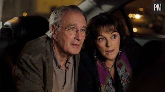 Anny Duperey et Bernard Le Coq dans "Une famille formidable"