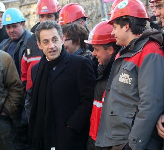 Nicolas Sarkozy à Mennecy le 2 février 2012