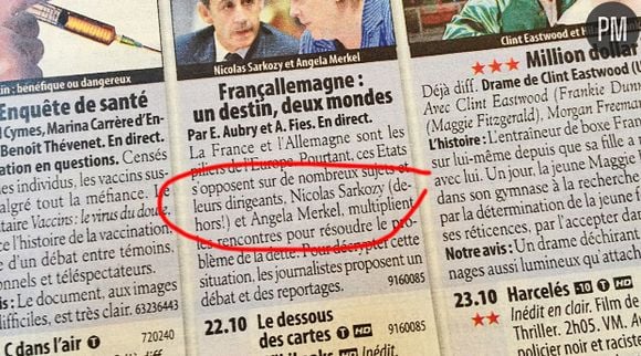 Le magazine "Télé 2 Semaines" du 11 au 24 février 2011.