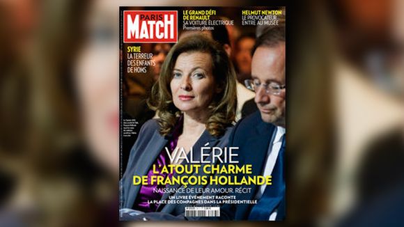 Valerie Trierweiler en colère de se retrouver à la Une de son propre journal, Paris Match