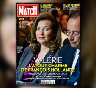 Valérie Trierweiler, compagne de François Hollande, à la...