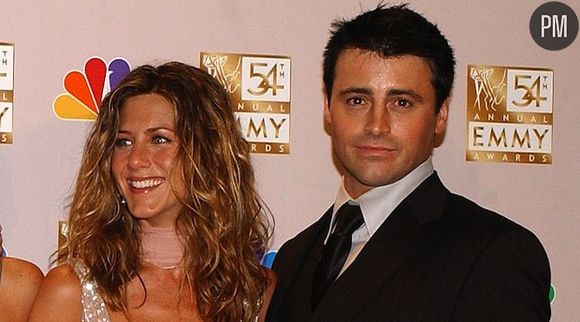 Jennifer Aniston et Matt LeBlanc en 2002