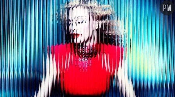 Madonna sur la pochette de "MDNA"