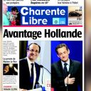 La Une de La Charente Libre 23 avril 2012.