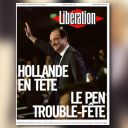 La Une de Libération du 23 avril 2012.