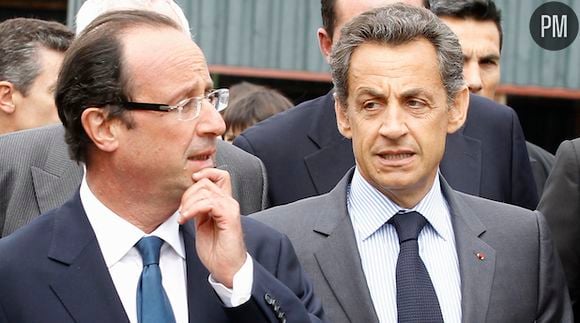 François Hollande et Nicolas Sarkozy