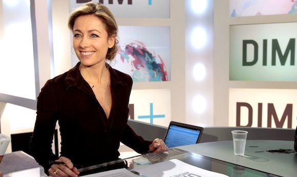 Anne-Sophie Lapix, meilleur intervieweur télé selon un sondage du Parisien