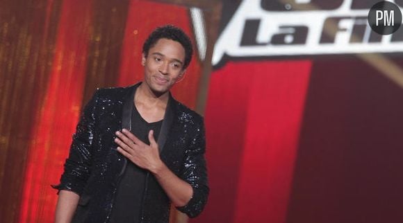 Stéphan Rizon sur le plateau de "The Voice"