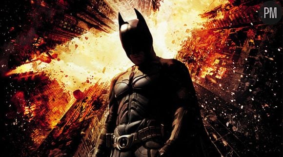 L'affiche du film "Batman : The Dark Knight Rises".