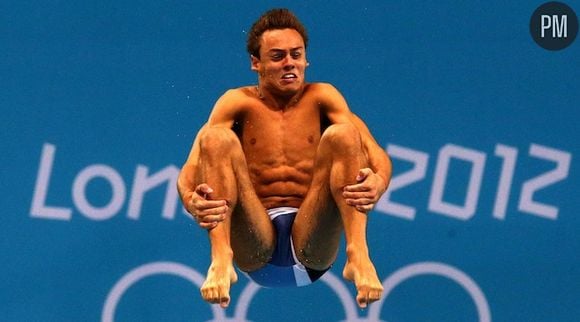 Le Britannique Tom Daley aux Jeux Olympiques 2012