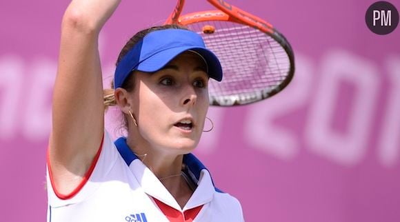 La Française Alize Cornet aux Jeux Olympiques 2012