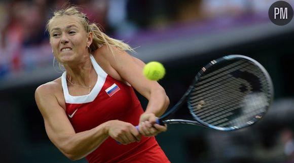 La Russe Maria Sharapova aux Jeux Olympiques de Londres 2012