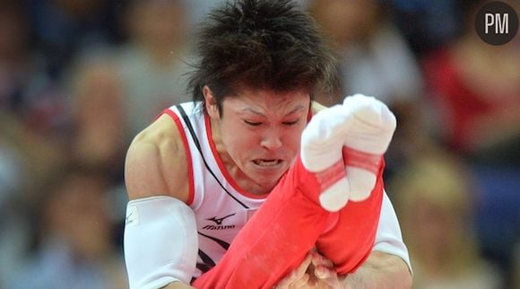 La Japonaise Kohei Uchimura aux Jeux Olympiques de Londres 2012