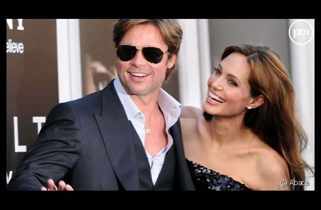 Angelina Jolie et Brad Pitt.