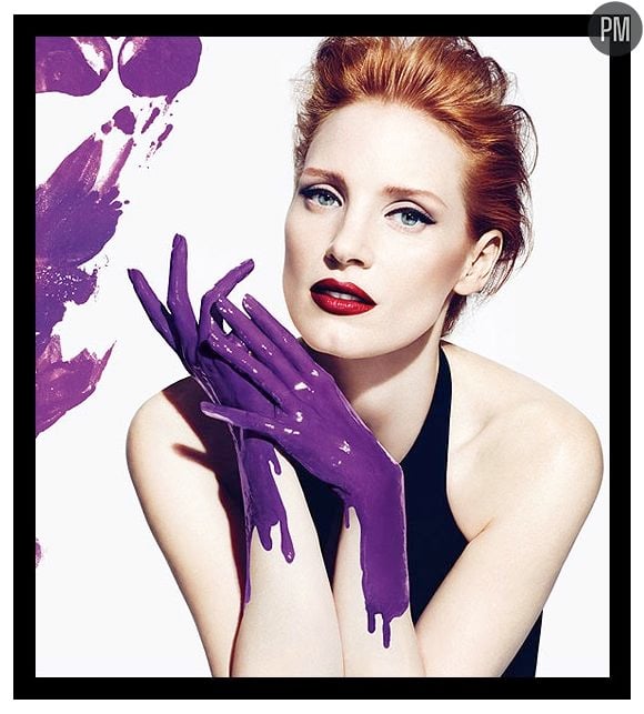 Jessica Chastain, égérie YSL.