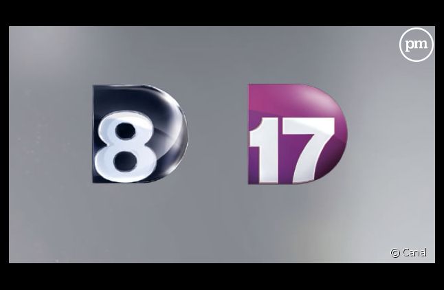 Les logos de D8 et D17
