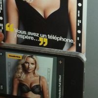 Wonderbra lance une application mobile qui déshabille son égérie