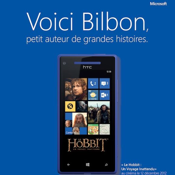 Publicité Windows 8