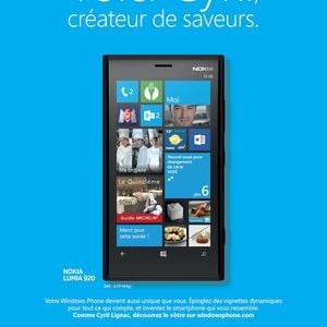 Publicité Windows 8