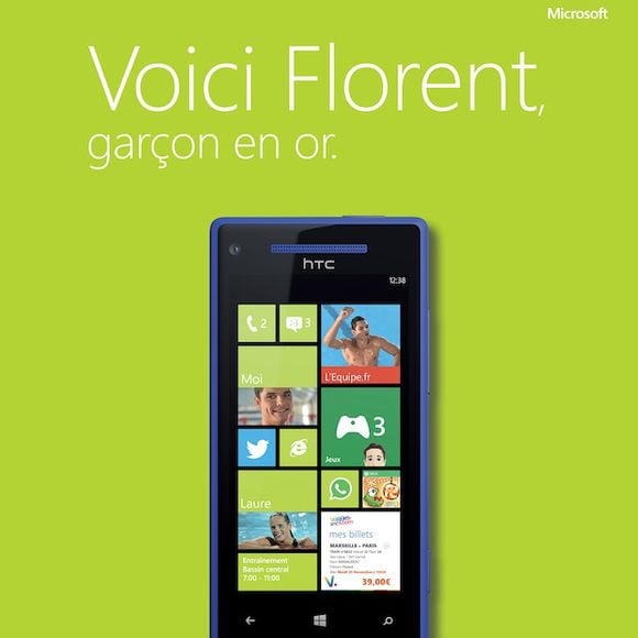 Publicité Windows 8