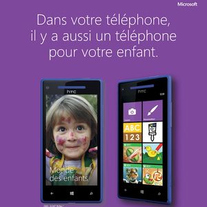 Publicité Windows 8