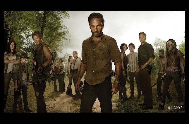 Le cast de "The Walking Dead"