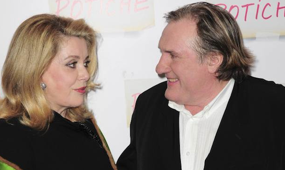 Catherine Deneuve vole à la rescousse de Gérard Depardieu