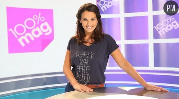 Faustine Bollaert a annoncé être enceinte dans "100% Mag"