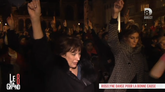 Zapping : Roselyne Bachelot danse pour un flashmob géant