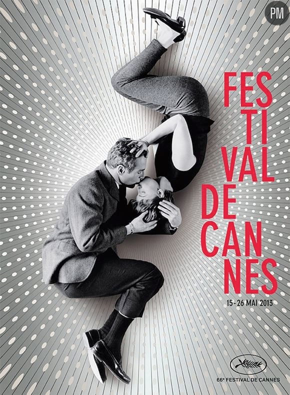 Paul Newman et Joanne Woodward sur l'affiche du 66e festival de Cannes.