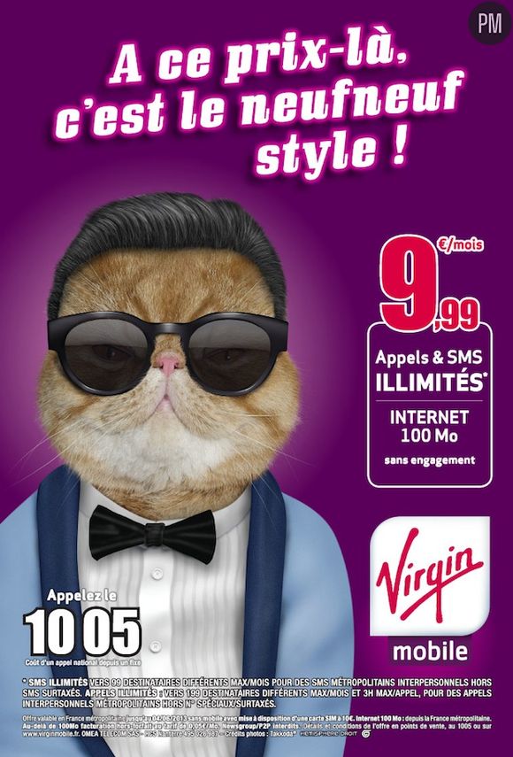 Virgin Mobile surfe sur le buzz de Psy.