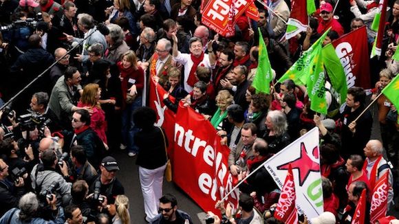 Un journaliste de RTL agressé en marge de la manifestation du Front de Gauche