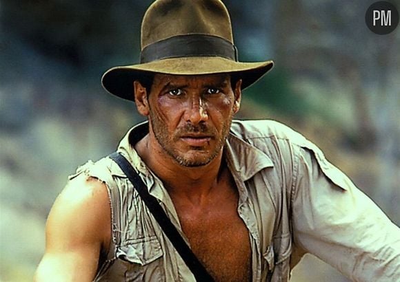 Harrison Ford dans "Indiana Jones et le Temple maudit" (1984)