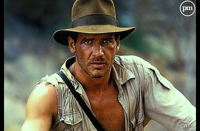 Harrison Ford dans "Indiana Jones et le Temple maudit" (1984)