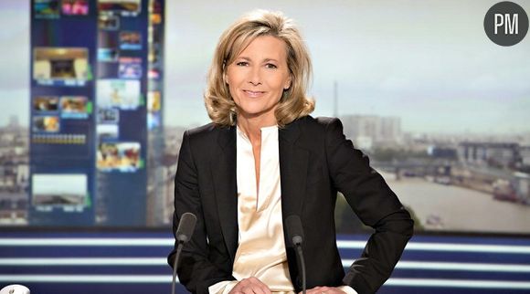 Claire Chazal au JT de TF1