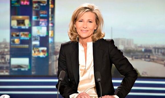 Claire Chazal au JT de TF1