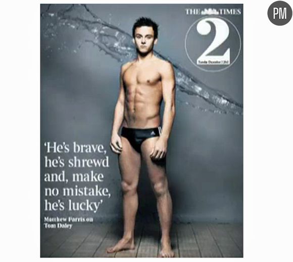 Tom Daley à la Une de la presse anglaise après son coming out.