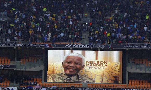 Les sud-africains ont rendu hommage à Nelson Mandela