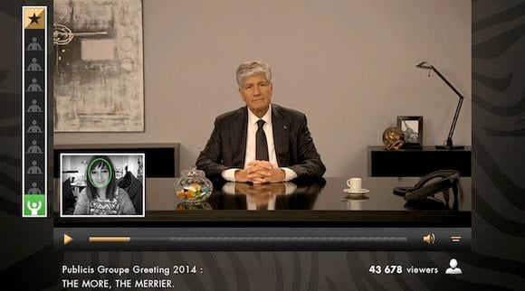 Les voeux 2014 de Maurice Lévy