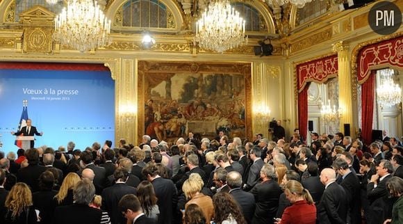 Farnce Hollande de retour face à la presse