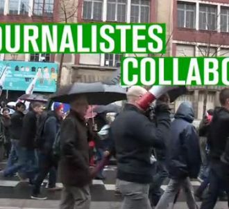 Les journalistes du 'Petit Journal' de Canal+ molestés