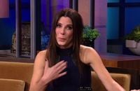 Sandra Bullock émue face à Jay Leno