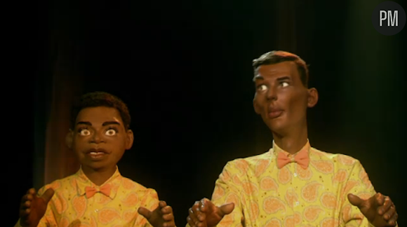 Stromae sur le plateau des Guignols