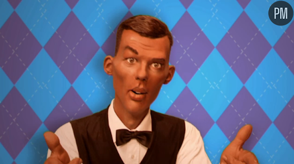 Stromae sur le plateau des Guignols