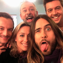 "C à vous" fait son selfie avec Jared Leto