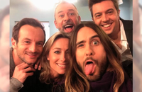 Le selfie de "C à vous" avec Jared Leto.