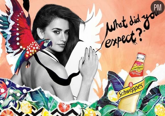 Penélope Cruz, nouvelle égérie de Schweppes