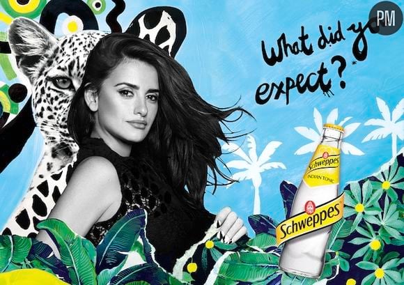 Penélope Cruz, nouvelle égérie de Schweppes